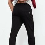 Jacob Classic Pocket Zippered Tracksuit Pants // Black (Small)