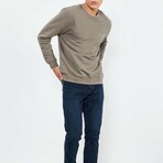Jared Sweatshirt // Dark Beige (Small)