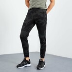 Jarrett Camouflage Tracksuit Pants // Black (X-Small)