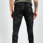 Jarrett Camouflage Tracksuit Pants // Black (X-Small)