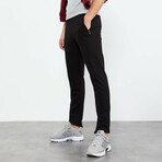 Jacob Classic Pocket Zippered Tracksuit Pants // Black (Small)