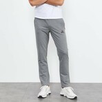Marco Classic Pocket Zippered Tracksuit Pants // Gray Melange (Small)