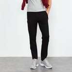 Jacob Classic Pocket Zippered Tracksuit Pants // Black (Small)
