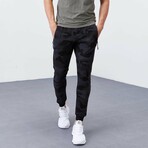 Grayson Camouflage Tracksuit Pants // Black (X-Small)