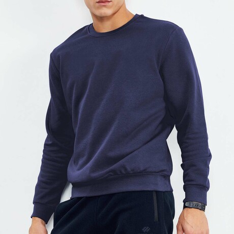 Crewneck Sweatshirt // Indigo (S)