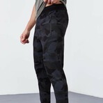 Grayson Camouflage Tracksuit Pants // Black (X-Small)
