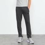 Joshua Classic Pocket Zippered Tracksuit Pants // Anthracite Melange (Small)