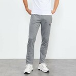 Marco Classic Pocket Zippered Tracksuit Pants // Gray Melange (Small)