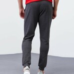 Matteo Tracksuit Pants // Anthracite Melange (X-Small)