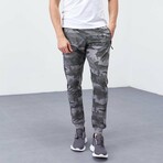 Lance Camouflage Tracksuit Pants // Gray Melange (X-Small)