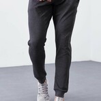 Matteo Tracksuit Pants // Anthracite Melange (X-Small)