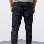 Grayson Camouflage Tracksuit Pants // Black (X-Small)