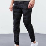 Grayson Camouflage Tracksuit Pants // Black (X-Small)