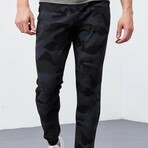 Grayson Camouflage Tracksuit Pants // Black (X-Small)