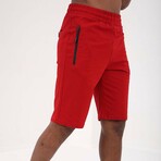 Beckham Shorts // Red (Small)