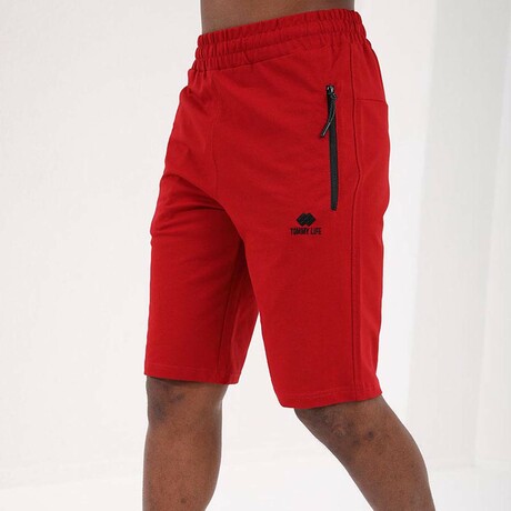 Beckham Shorts // Red (Small)