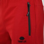 Beckham Shorts // Red (Small)