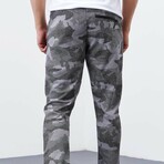 Lance Camouflage Tracksuit Pants // Gray Melange (X-Small)