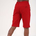 Beckham Shorts // Red (Small)