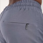 London Hidden Zipper Back Pocket Shorts // Petrol (Small)