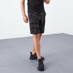 Anderson Camouflage Shorts // Black (Small)