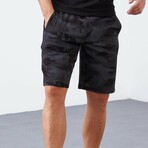 Anderson Camouflage Shorts // Black (Small)