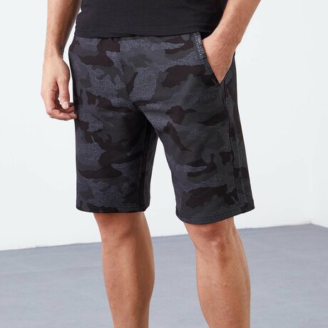Anderson Camouflage Shorts // Black (Small)