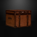 Rattan Side Trunk Table
