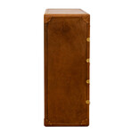 Chest 10-Drawer Polo Console // Cognac