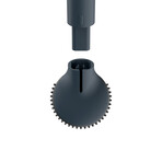 FlushBrush // Self-Cleaning Toilet Brush Kit (White)