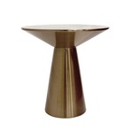 Lorenzo Collection Stainless Steel Side Table // Rose Gold