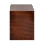 Aleksy Vintage Copper Finish Side Table