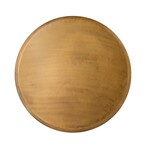 Helios Drum Shape Coffee Table, Brass