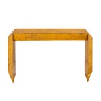 Katya Gold Foil Modern Console Table
