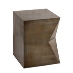 Aleksy Vintage Grey Finish Side Table