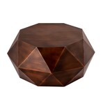 Kronos Diamond Shape Coffee Table (Copper)
