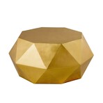 Kronos Diamond Shape Coffee Table (Gold)