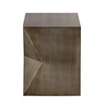 Aleksy Vintage Grey Finish Side Table