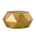 Kronos Diamond Shape Coffee Table (Gold)