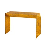 Katya Gold Foil Modern Console Table