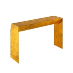 Katya Gold Foil Modern Console Table