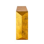 Katya Gold Foil Modern Console Table