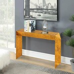 Katya Gold Foil Modern Console Table