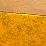 Katya Gold Foil Modern Console Table