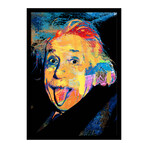 Einstein with Tongue (18"H x 22"W x 2"D)