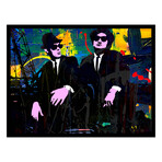 Jake and Elwood (18"H x 22"W x 2"D)