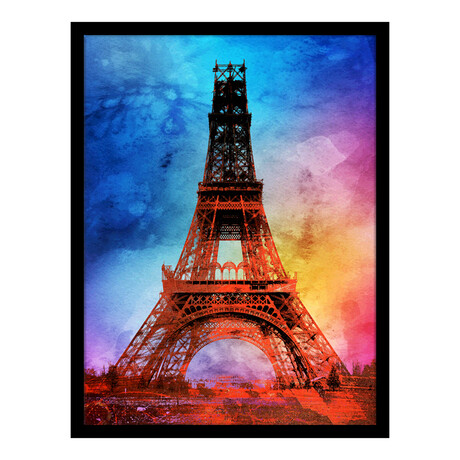Eiffel Tower (18"H x 22"W x 2"D)