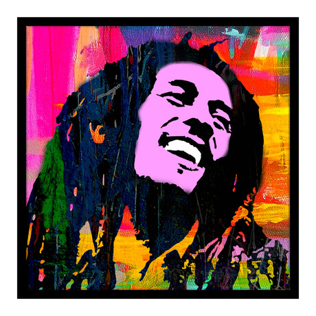 Reggae Bob (18"H x 18"W x 2"D)