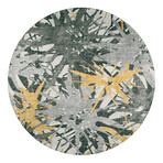 Bravado Abstract Starburst Gilded // Power Loomed (5' x 7'6" Area Rug)