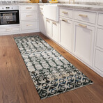 Bravado Incan Aztec Ash // Power Loomed (1'8" x 2'6" Throw/Accent Rug)